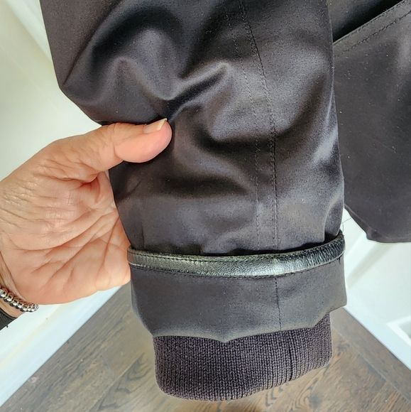 Wilfred Black Ski & Snow Jacket With Leather Trim M - Picture 7 of 12